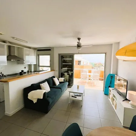 On The Spot With Amazing View In El Medano (Tenerife)